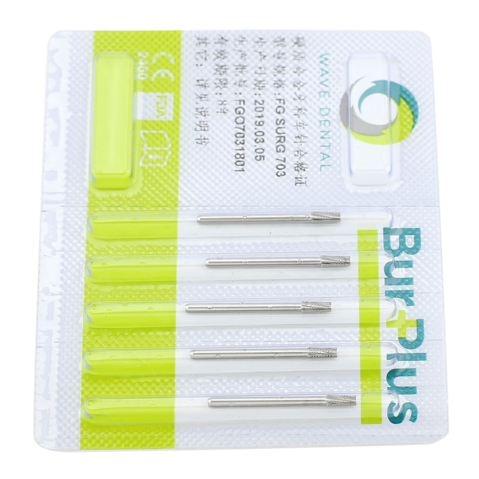Wave Dental Carbide 703 702 Surgical Bur Midwest Friction Grip FGOS 25mm PRIMA