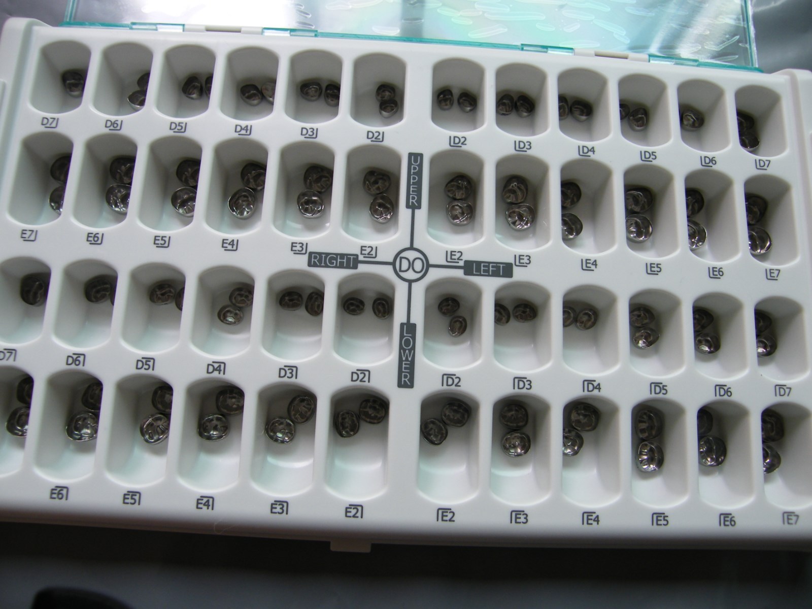 DENTAL 3M ESPE compatible PRIMARY MOLAR 96 CROWNS NEW (FDA, CE0120)