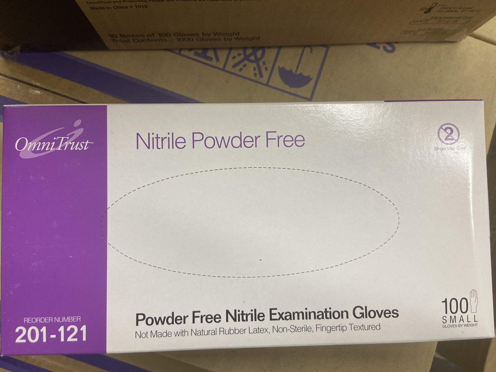 OnmiTrust Nitrile Powder Free CF (Small)