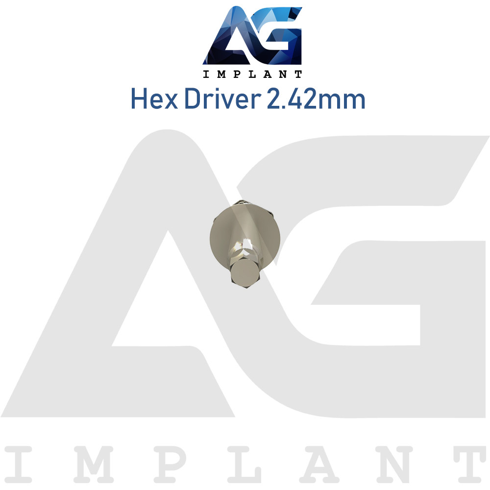Hex Driver 2.42mm Manual Screwdriver Surgical Tool For Dental