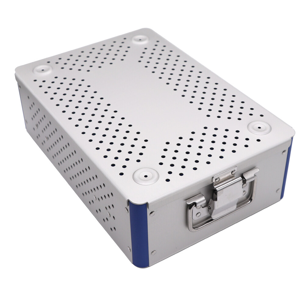 Two layer Sterilization tray case box surgical instrument Sterilize tray，us