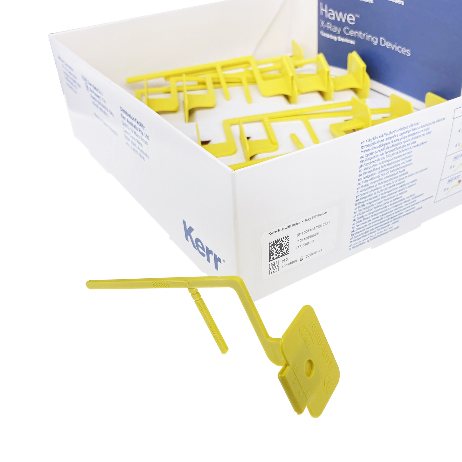 X-Ray holders 15 kwik-bite with index 270 Hawe Solutions Dental Fresh