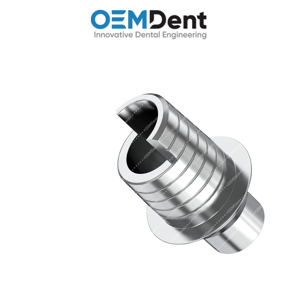 Angulated Rotational Titanium Base – GDT® Hexagon 2.42mm Compatible