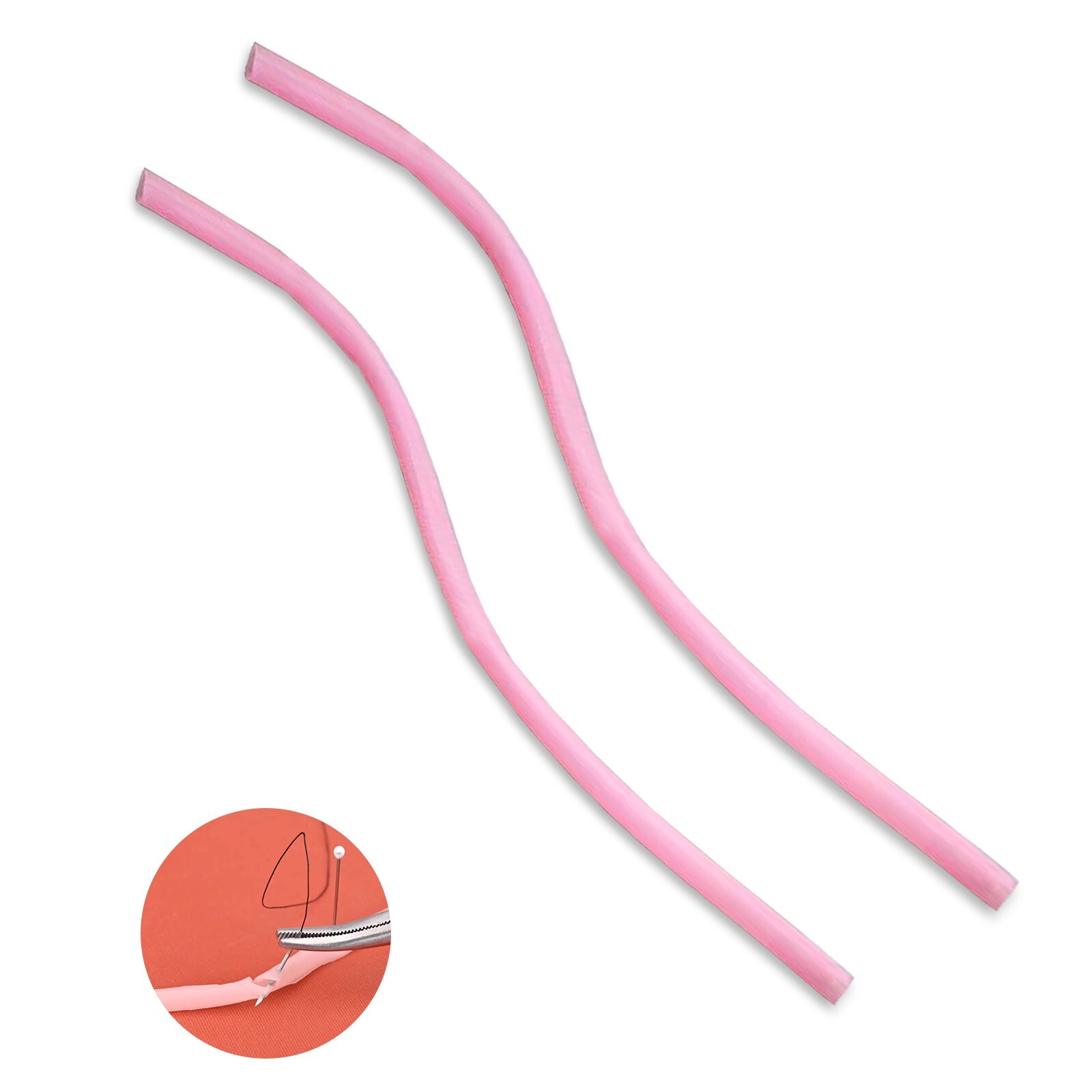 Microvascular Anastomosis Suture Practice Model Multi-Size Vessel Training Kit