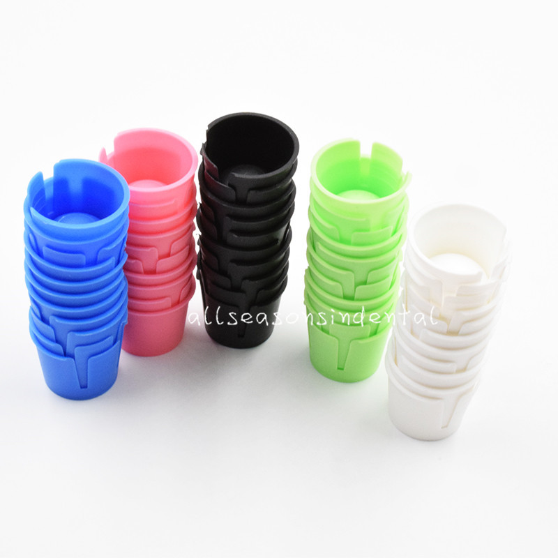100 Pcs Dental Disposable Dappen Dish Plastic Bowl Acrylic Container 5 Colors