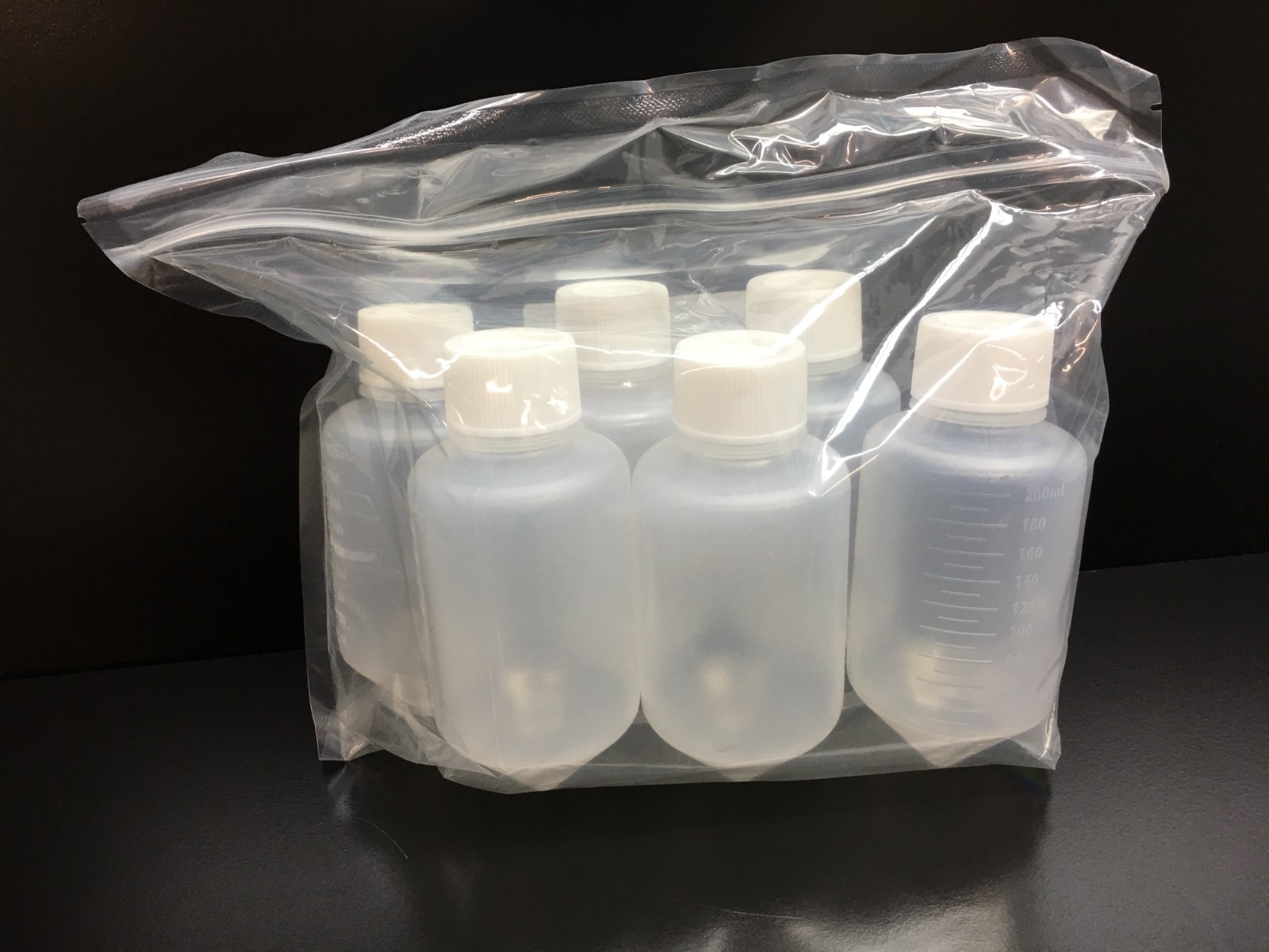 Globe Scientific Inc REF 6334 Centrifuge Tube 225mL Attached White Screw Cap