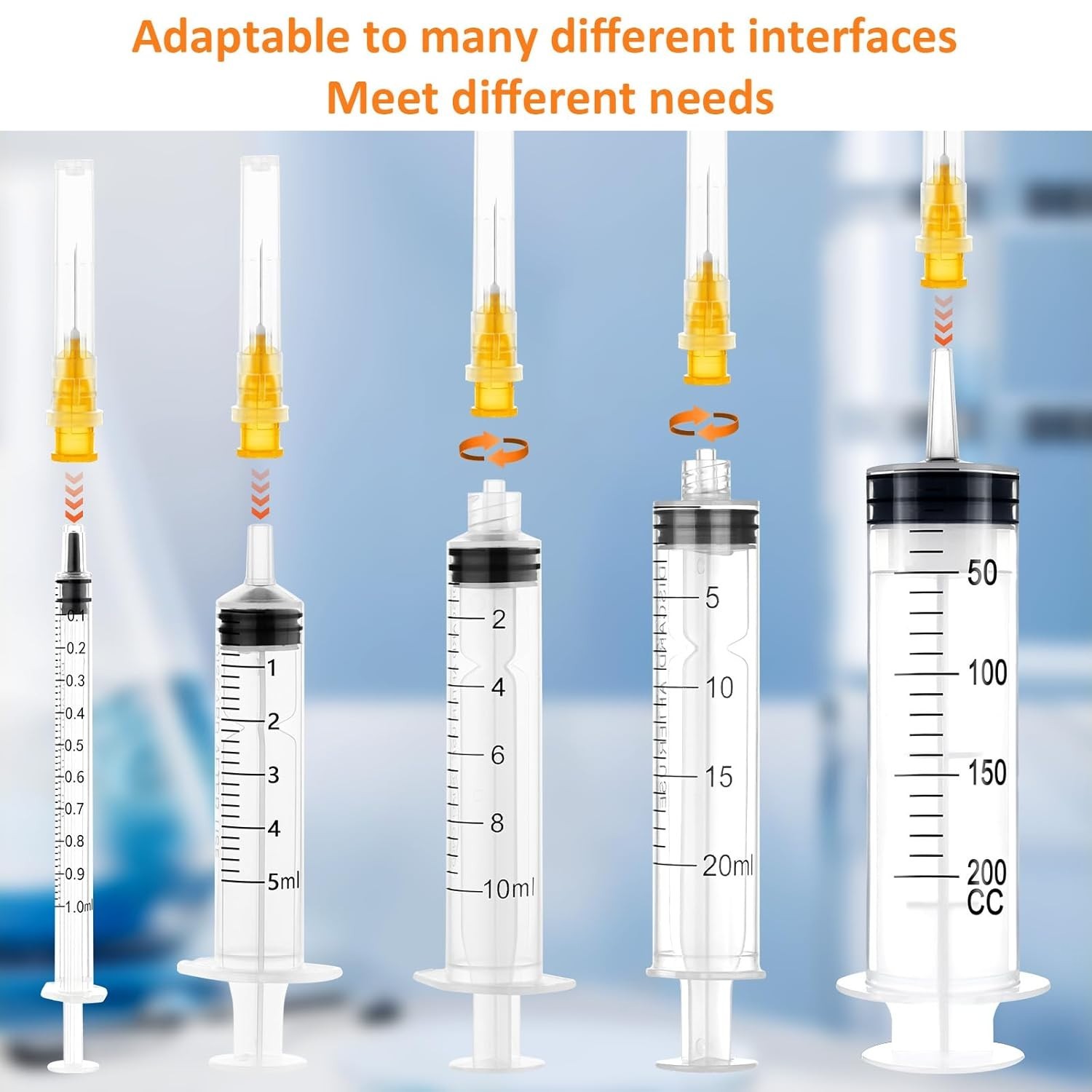 High-Quality 100 Disposable Needles – 25 Ga 1 Inch for Precision Dispensing