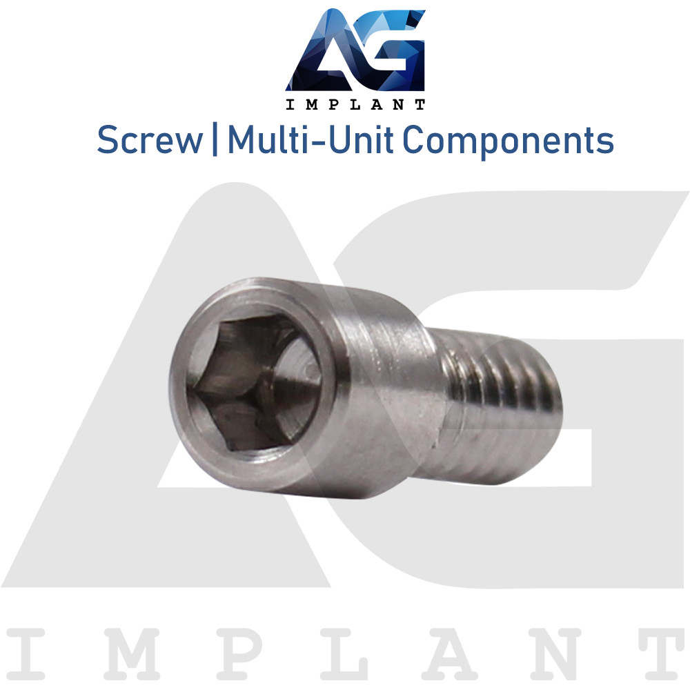 10 Angular Multi Unit Abutmnt 30° Kit Dental Im plant Internal Hex Titanium 3mm