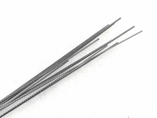 2~50Pcs Dental Flat Twist Wires TITANIUM Lingual Retainer Flatted Wire Ortho