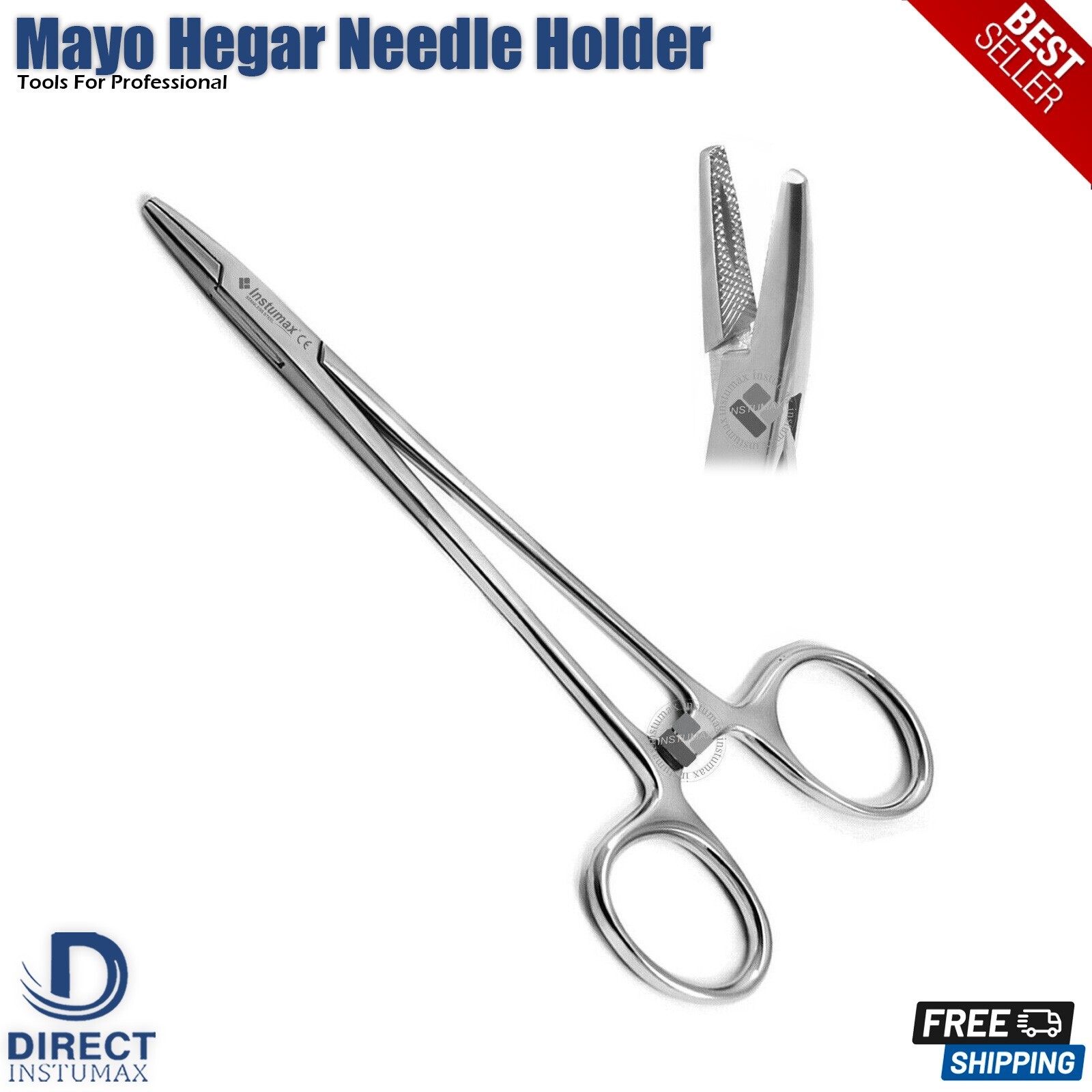Basic Surgically Stitch Supply Tools Wound Suturing Medical Student Practice Kit