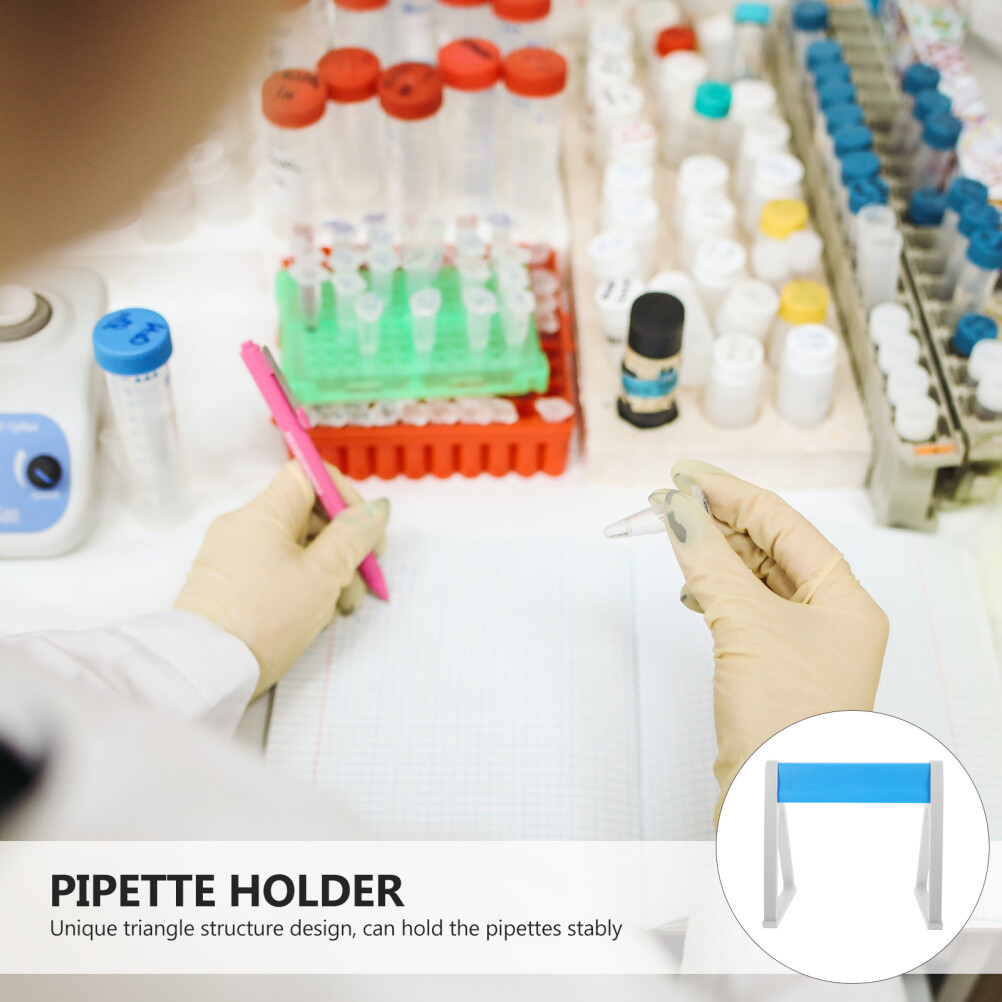 Simple Pipette Rack Sturdy Pipette Holder Practical Linear Pipette Rack Random