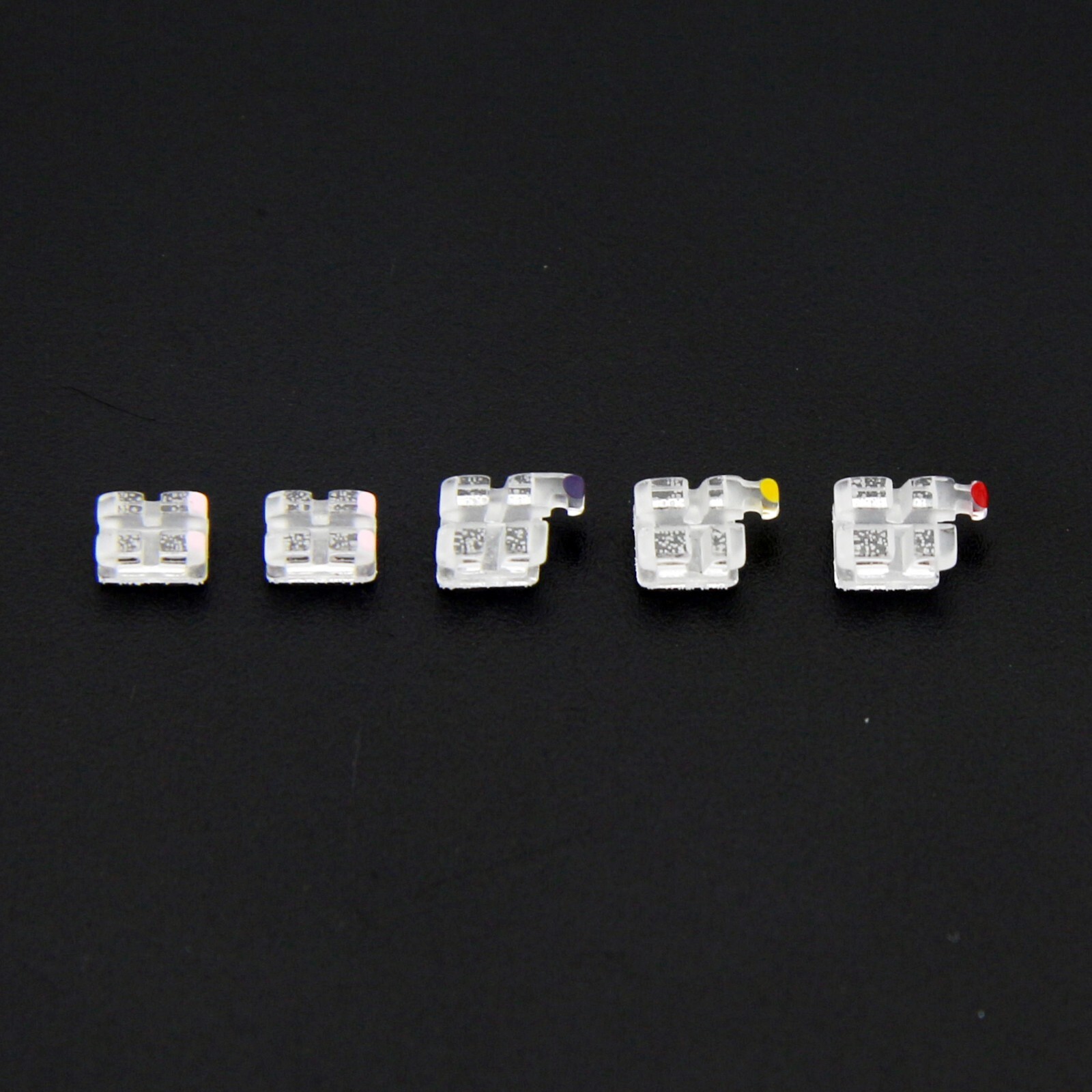 10X STAR ABSOLUTE Orthodontic Ceramic Sapphire Bracket Monocrystalline Roth 022