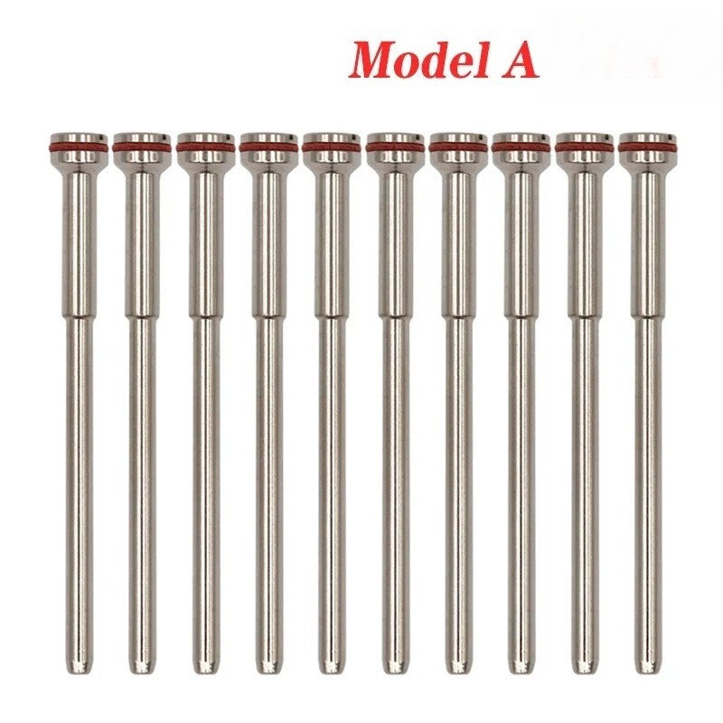 2 Type Dental Polishing Shank Mandrel HP 2.35mm Rotary Tool For Burs/Wheel/Discs
