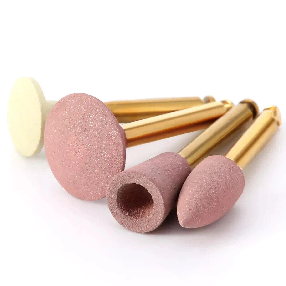4 Types Dental Contra Angle Ceramic Zirconia Diamond Grinding Polishing Kit