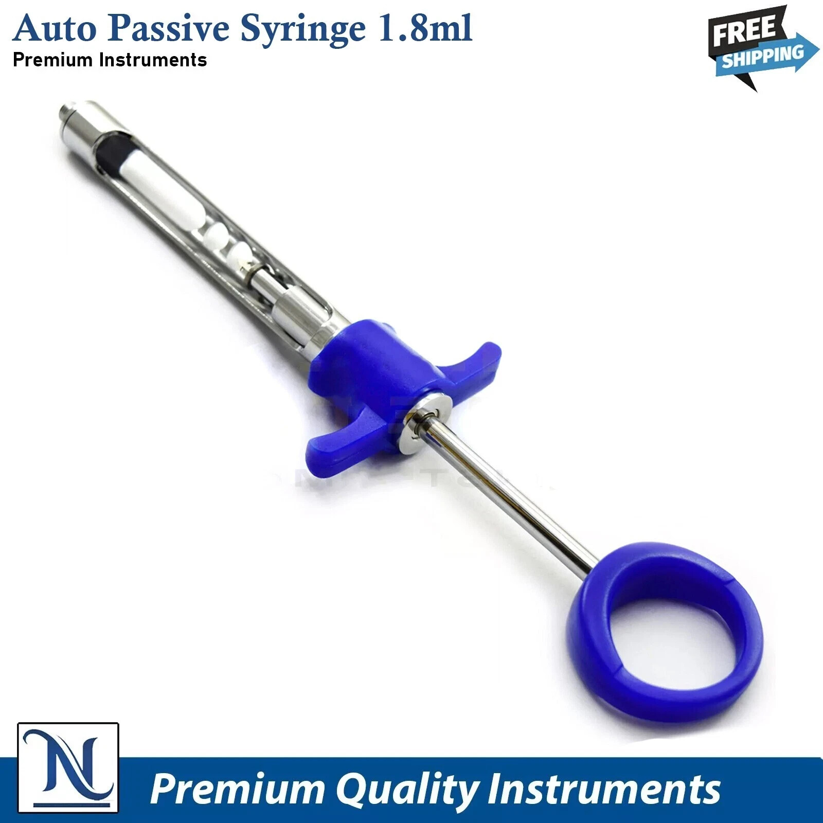 Auto Passive 3Pcs Syringes Injection Capsule Aspirating Dental Local Anesthesia
