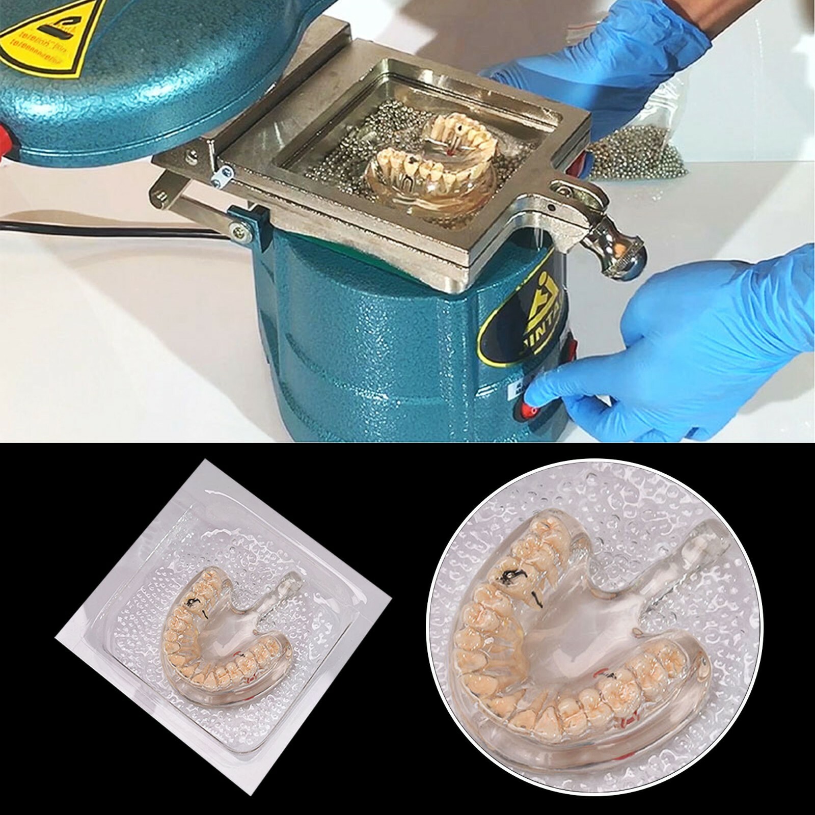 Dental Orthodontic Splint Retainer Slice Vacuum Forming Sheet 1.0/1.5/2.0mm US