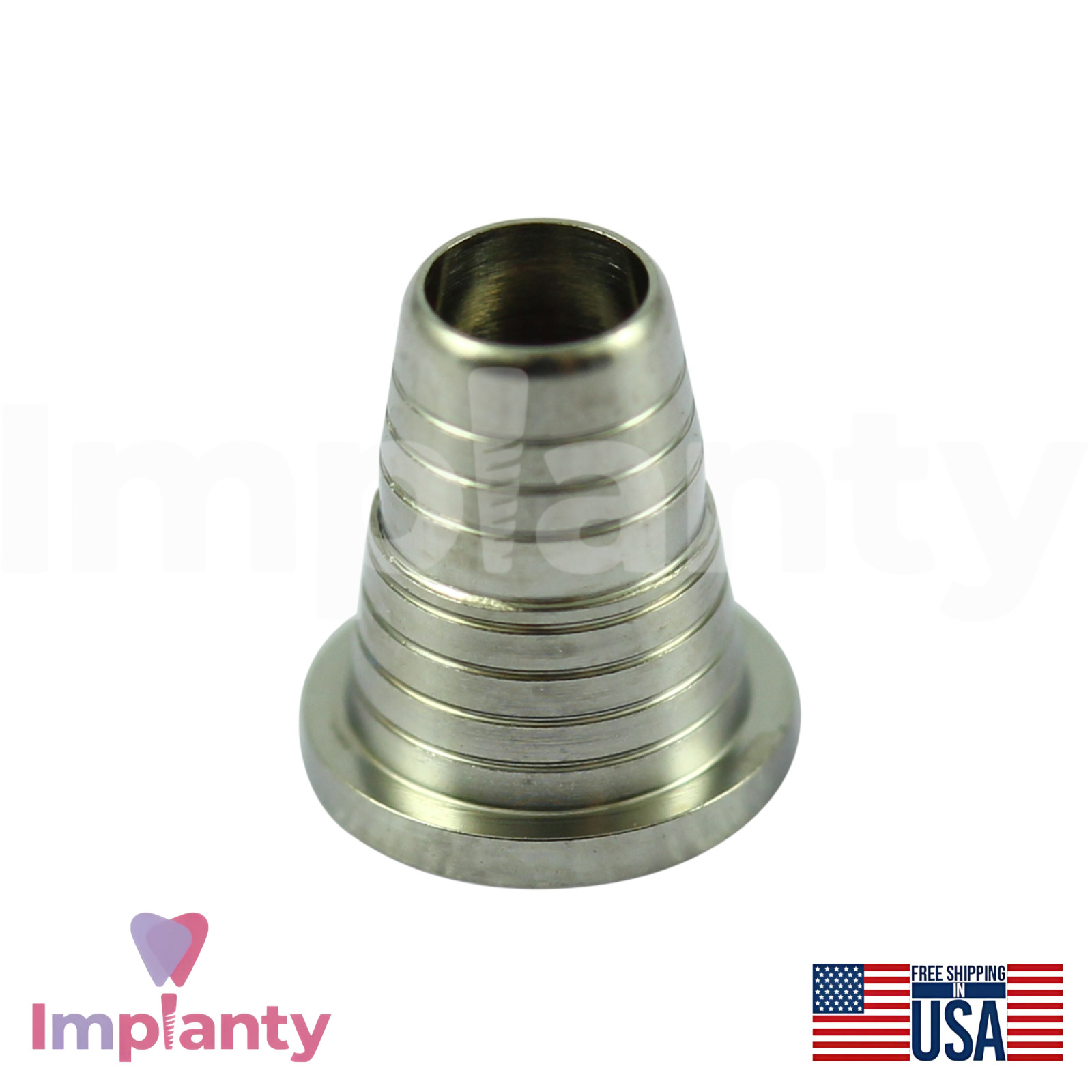 5x AB Dental Compatible Ø4.9mm Titanium Conical Sleeve For Multi Unit P64