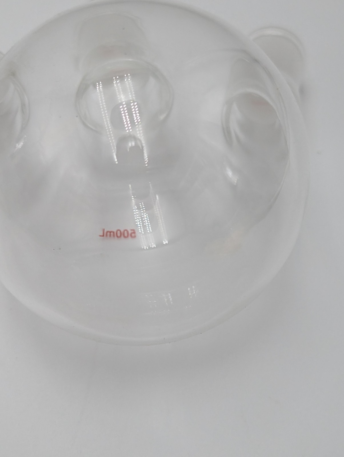 Laboratory Glass 500ml 3 Angle Neck Round Bottom Boiling Flask~24/40 Joint