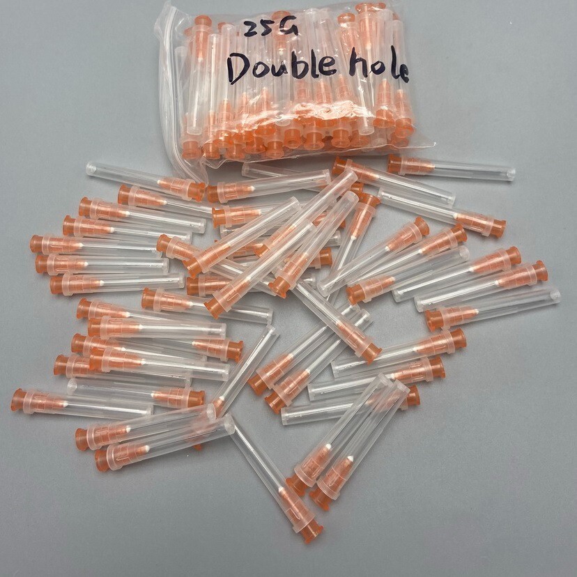 Dental Disposable Endo Irrigation Needle 25G/27G/30G 2-Side Hole Syringe Tips