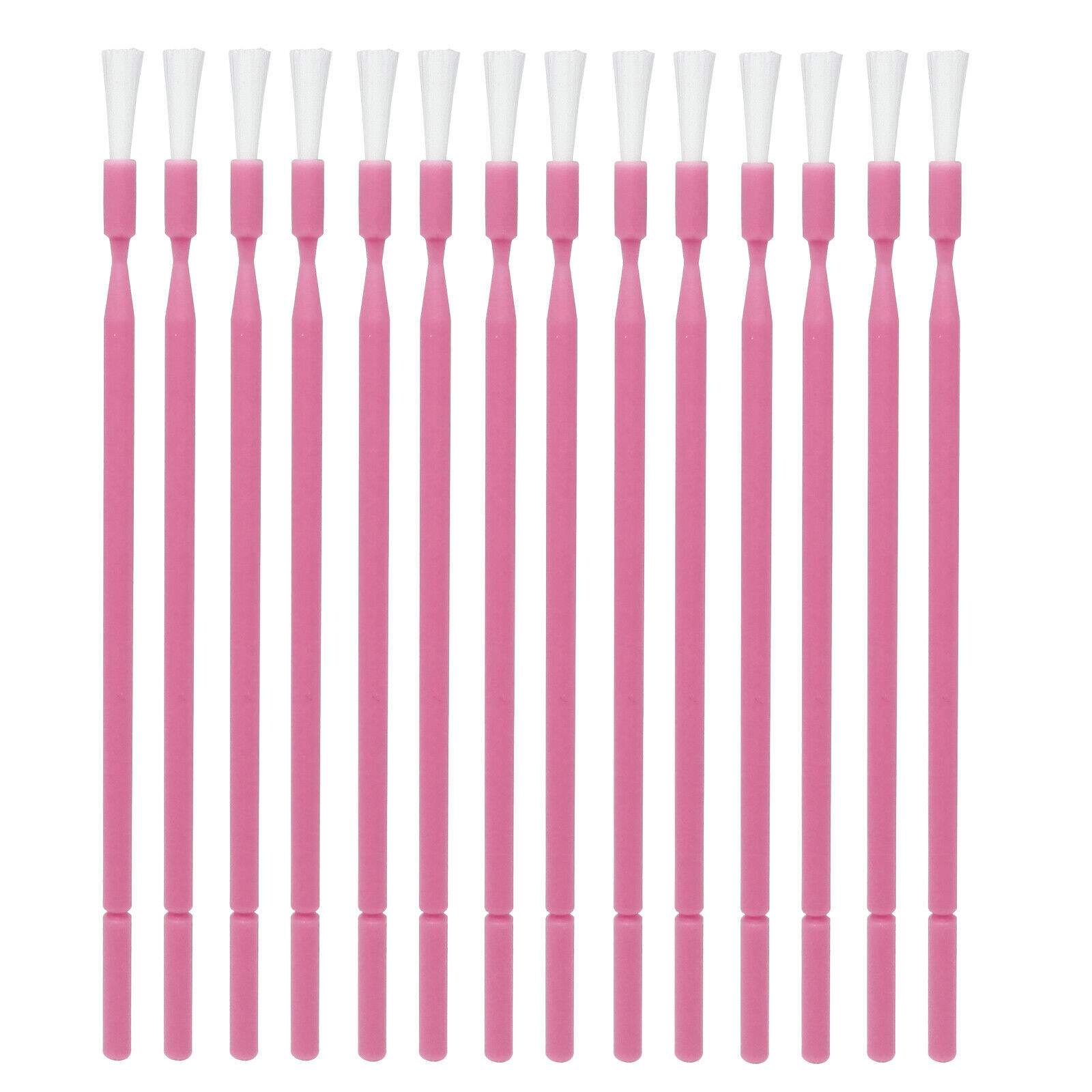 100Pcs/Bag Dental Micro Applicator Brush Bendable Long Shank Tips Pink/Blue