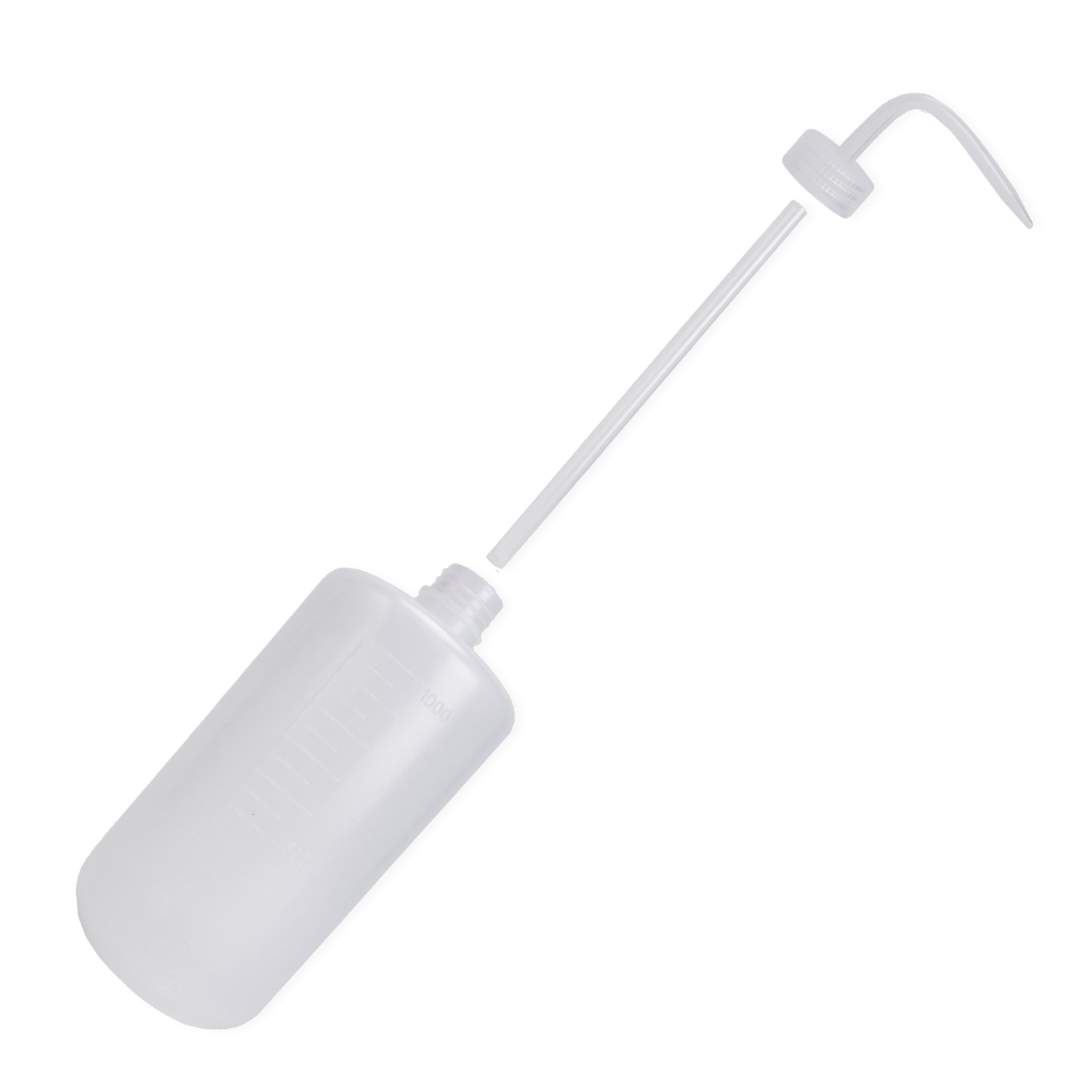 1 Pc Lab Squeeze Bottle, Plastic Boston Round Wash Bottles, 1000ml, 34oz