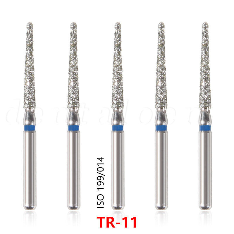 100x Brocas de fresa de diamante para dentista dental Taladro FG 1,6 mm 20 OEM