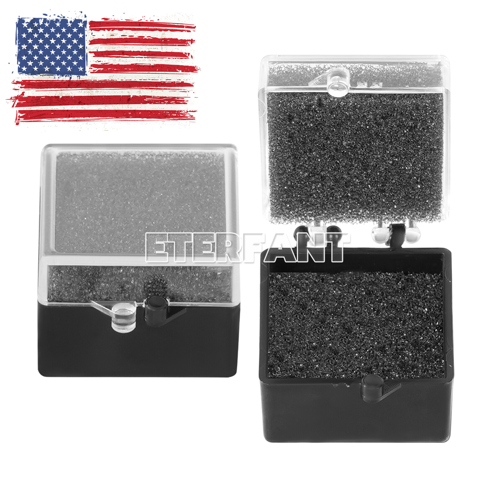 1000pcs/PK Dental Lab Crown/Veneer/Bridge Boxes – 1″ – Clear Top with Fillers