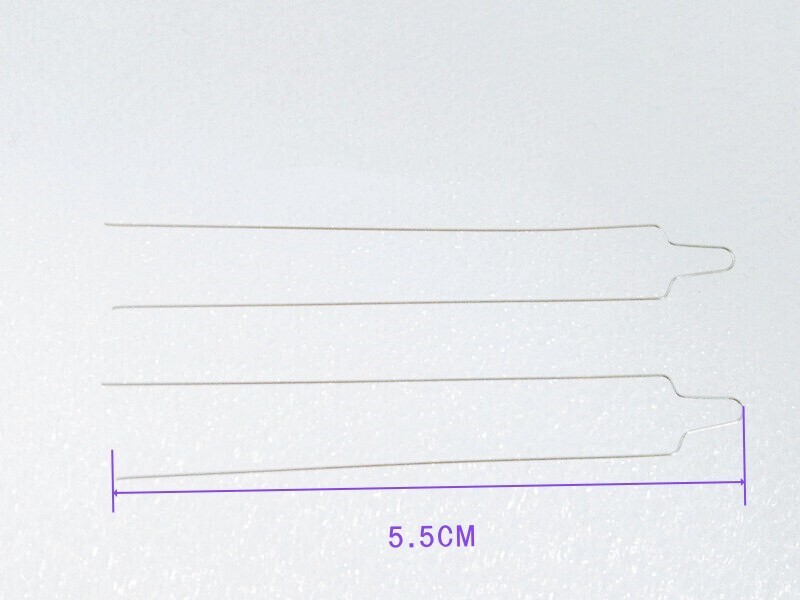 200Pcs Dental Ligature Wires Kobayashi Preformed Ligatures Short 5.5cm 3Sizes