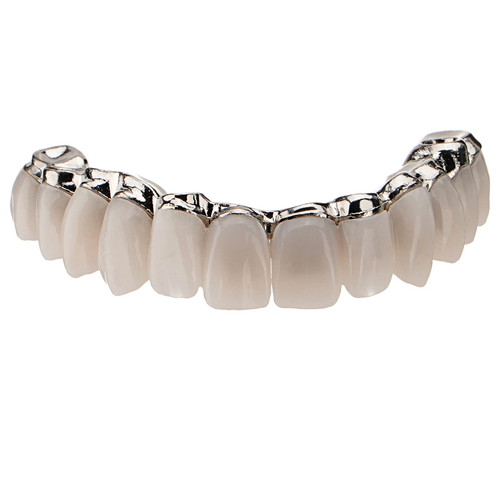 Upper Jaw Dental All-on-4 Overdenture Model Dental Implants Restoration 4 Screws