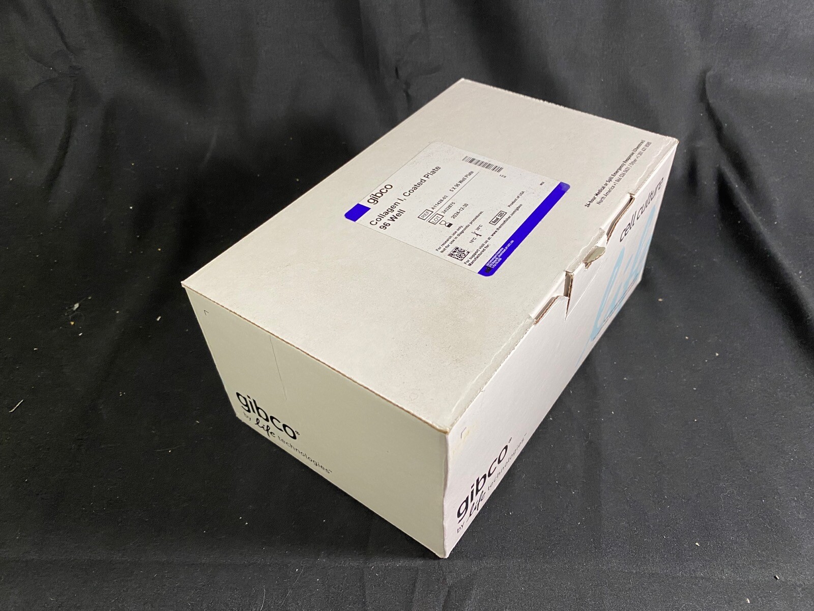 GIBCO 96-Well Flat-Bottom Microplates Collagen Type I-Coated A11428-03 (5/cs)
