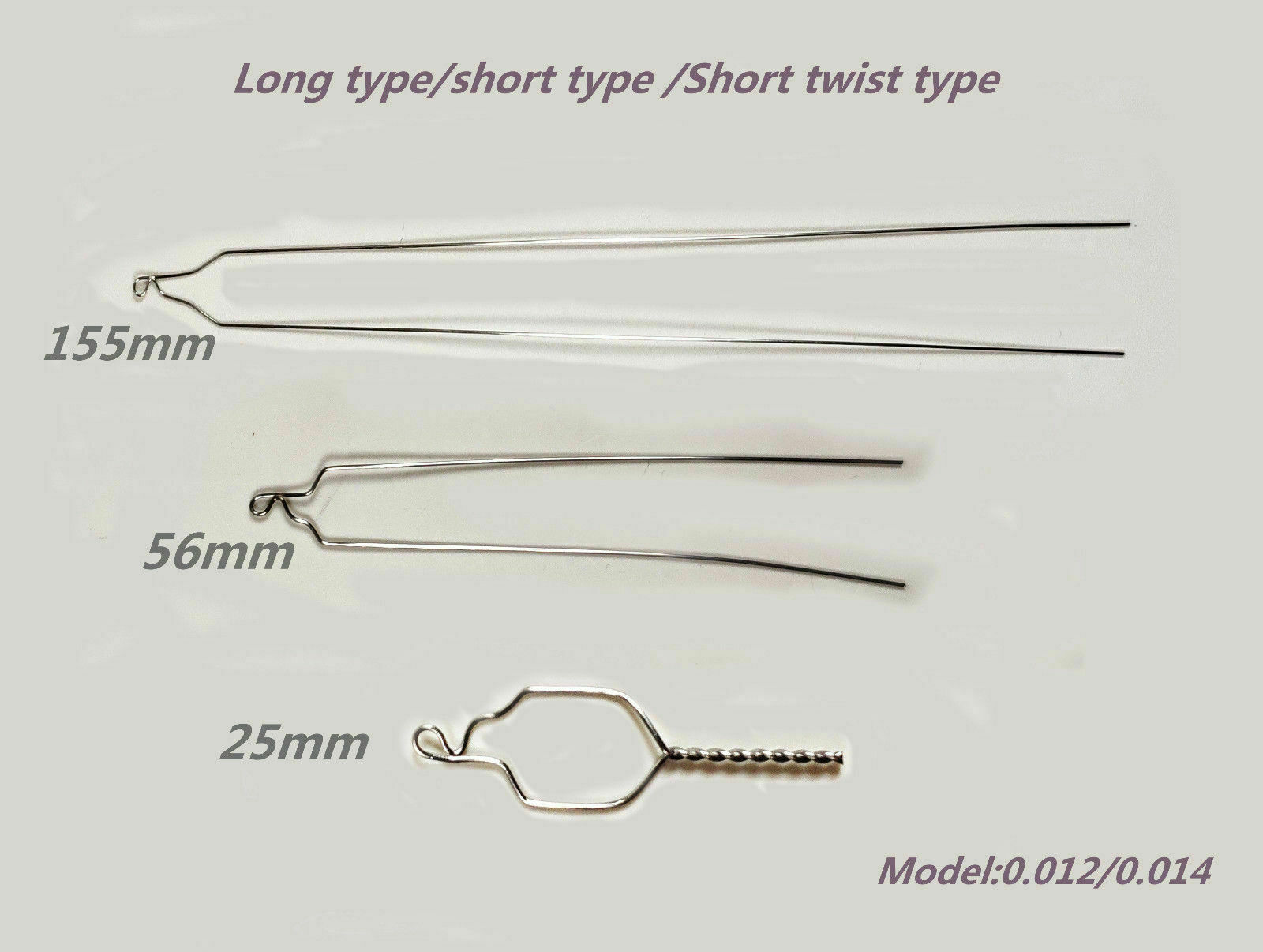 Dental Preformed Ligature Wires Orthodontic Kobayashi Long/Short/Short Twisted