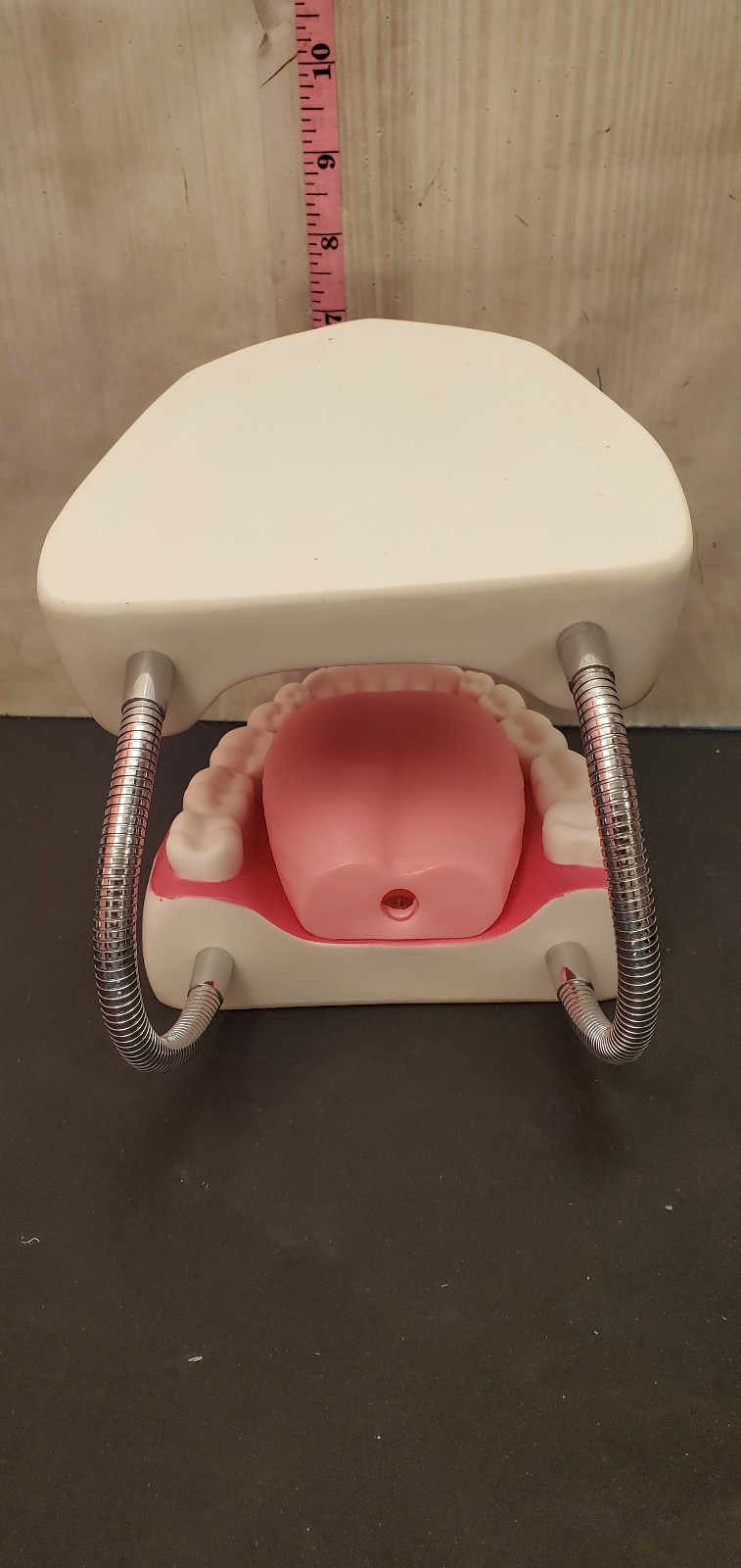 Large big Dentist office Hinge Denture Mouth Teeth Tooth display Decore