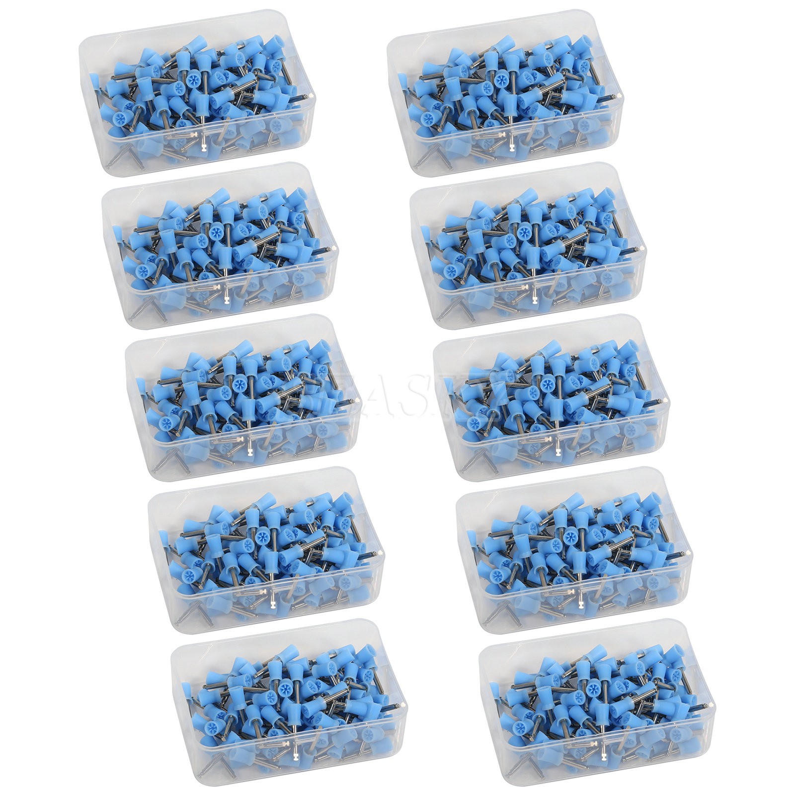 1000x Dental Prophy Polish Polishing Cups Brush Webbed Latch Type soft polisher