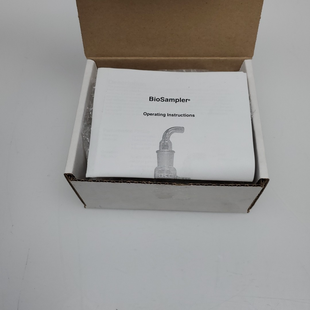 SKC #225-9595 20 m Biosampler Air sample bottle new in box GWS