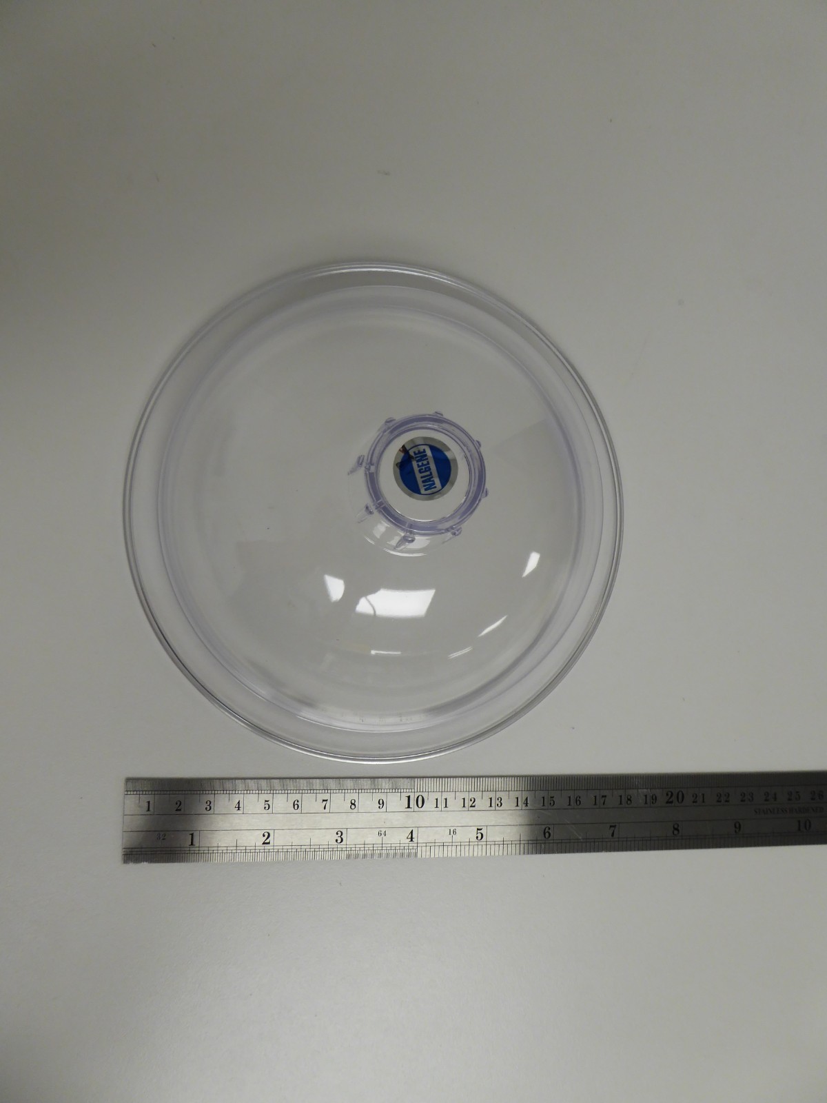 NALGENE 150-mm Polypropylene Desiccator w/Aluminum Plate Cat. No. 5315-0150