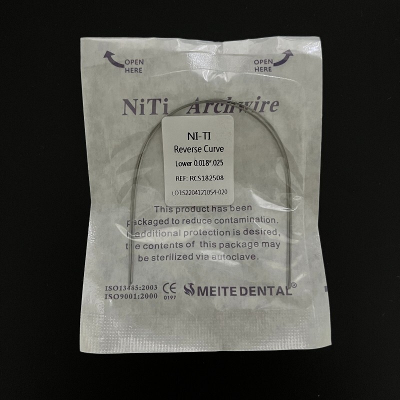 30Pack Dental Orthodontic Reverse Curve Arch Wire Niti Super Elastic Rectangular