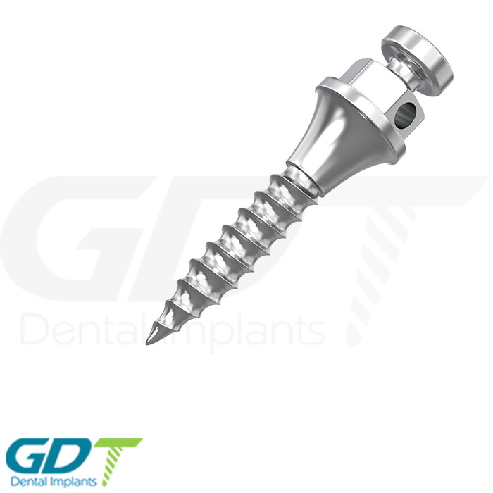 Dental 0rthodontic TADs Micro Fixture Length 6.0mm, Long Neck 2.0mm Sterile