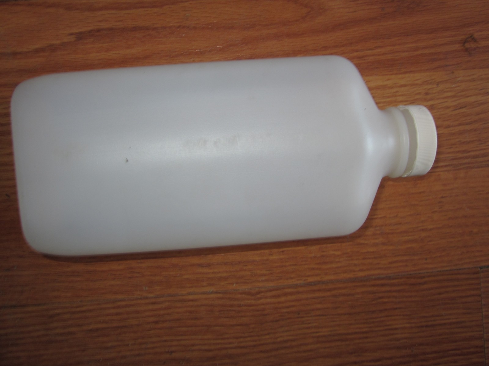 2ea Plastic Fuel sample Experimental Container Sample Bottle 1 liter screw top