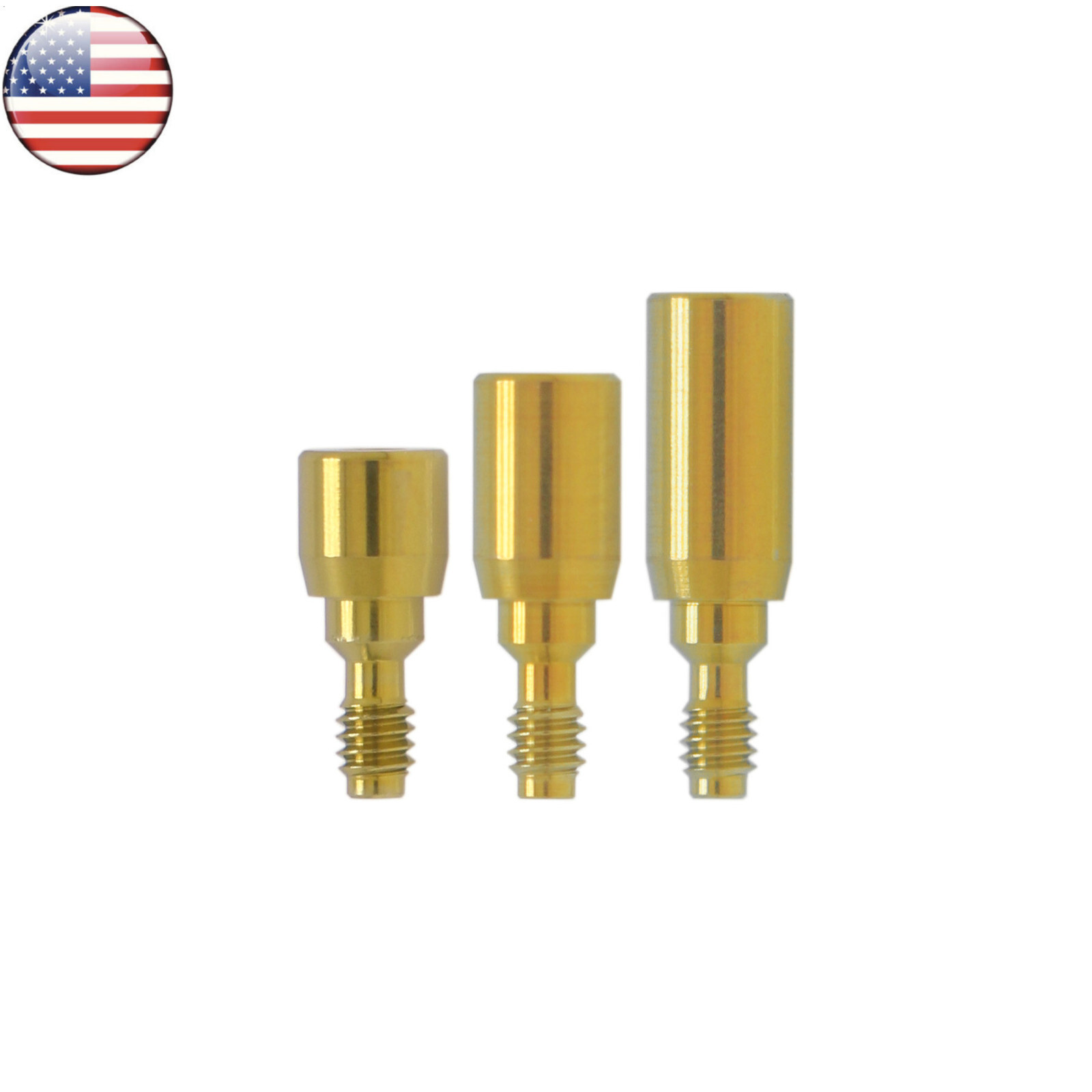 US NOBEL Dental Healing Abutment RP/NP Compatible Active ∅3.6 ∅5.0 ∅6.0 H3/5/7mm