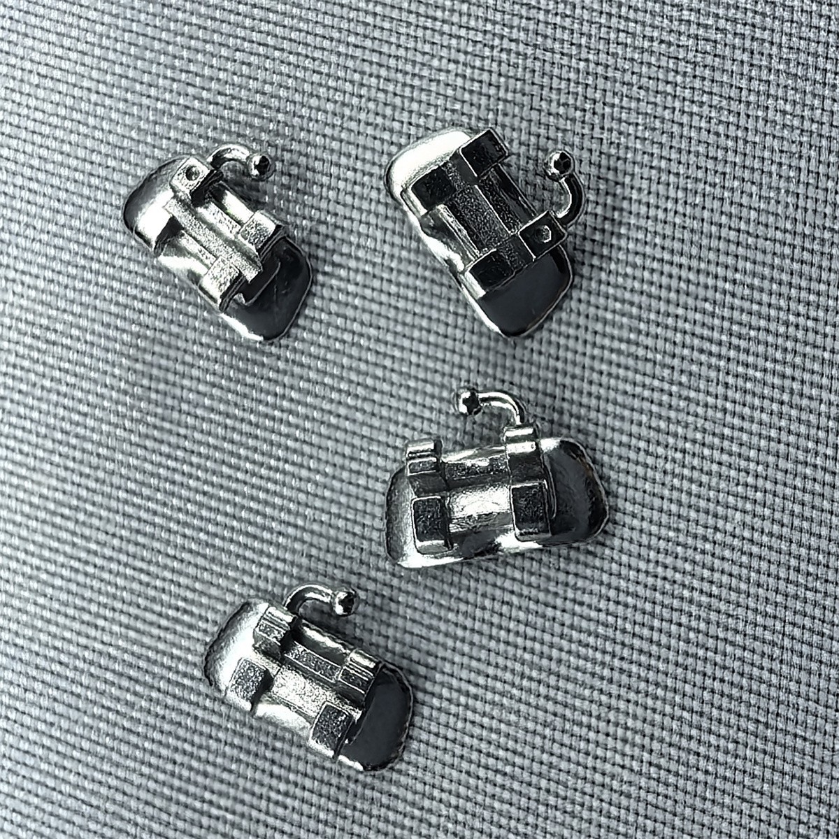 5Kits Dental 1st Brackets Molar Wide Big Bracket Orthodontic MBT 022 With Hooks