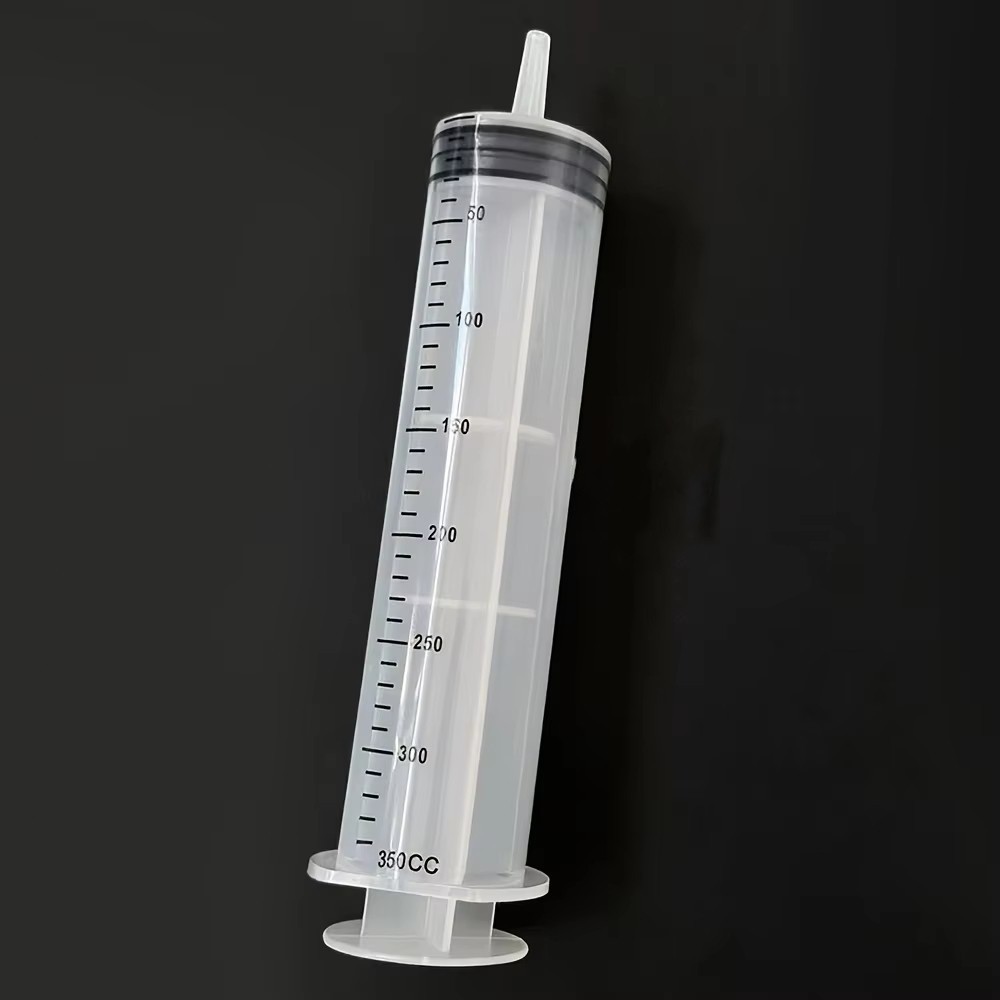 Syringe Hydroponics Nutrient Measuring Syringe Reusable Big 60-350ML