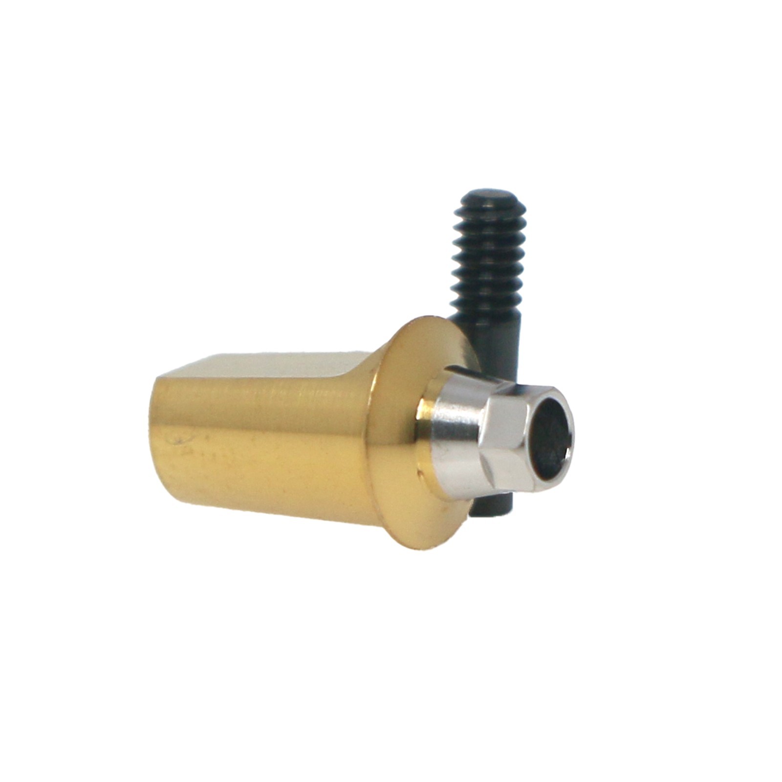 US Titanium Straight Transfer Hex Abutment Fit Hiossen ET/Osstem TS Mini/Regular
