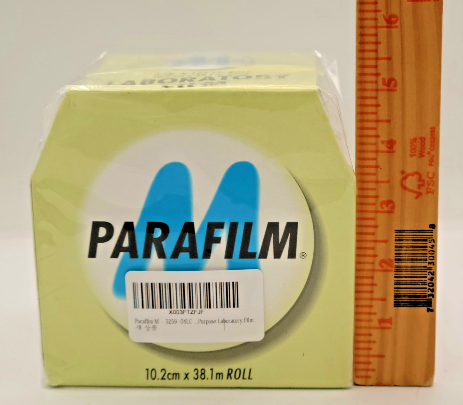 Amcor Parafilm Laboratory Film PM-996 – 4″x125′ – 4 in x 125 feet NEW ⚡FREE SHIP