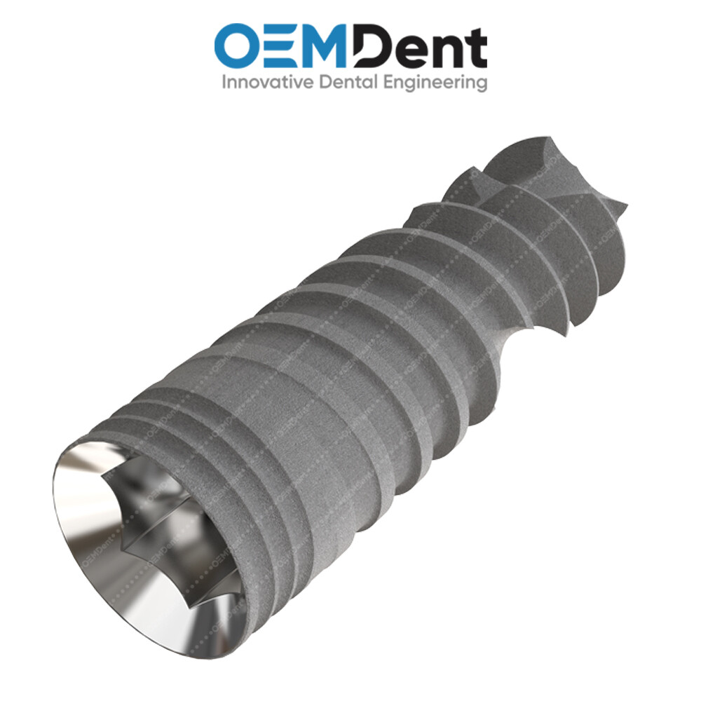 ABA Spiral Fixture – DSI® Compatible SLA Dental System Screw Hexagon 2.42mm