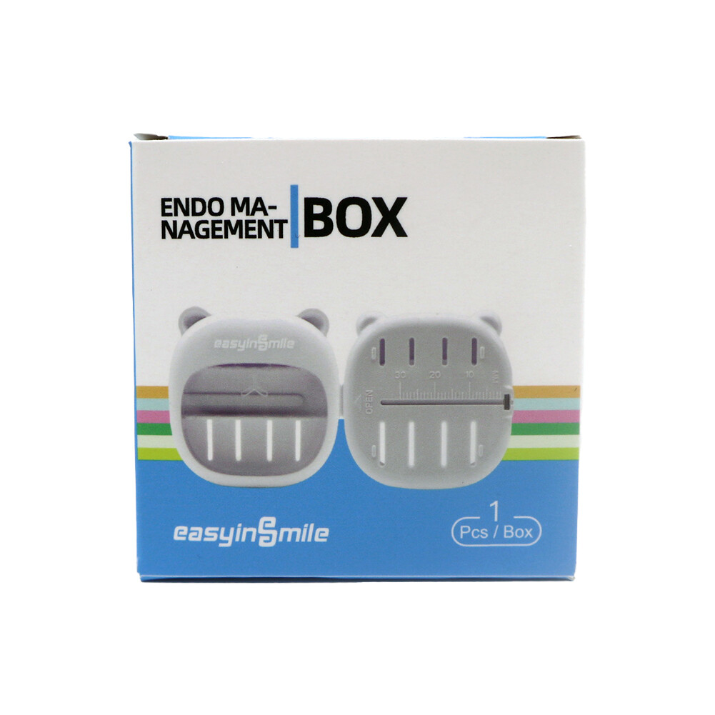 5pc Dental Disinfection Box Endodontic File Organizer Case For Endo File Measure