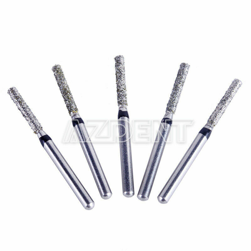 AZDENT Dental Super Coarse Diamond Burs Drills FG For High Speed Handpiece