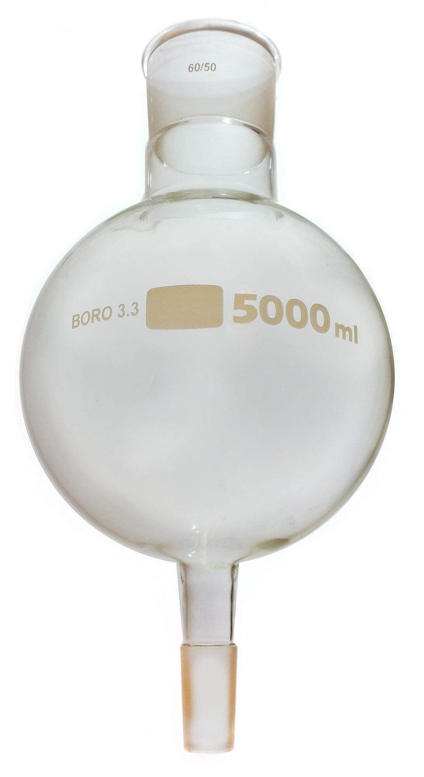 Flask, Biomass 5000ml, 60/50 Ground Glass Joint