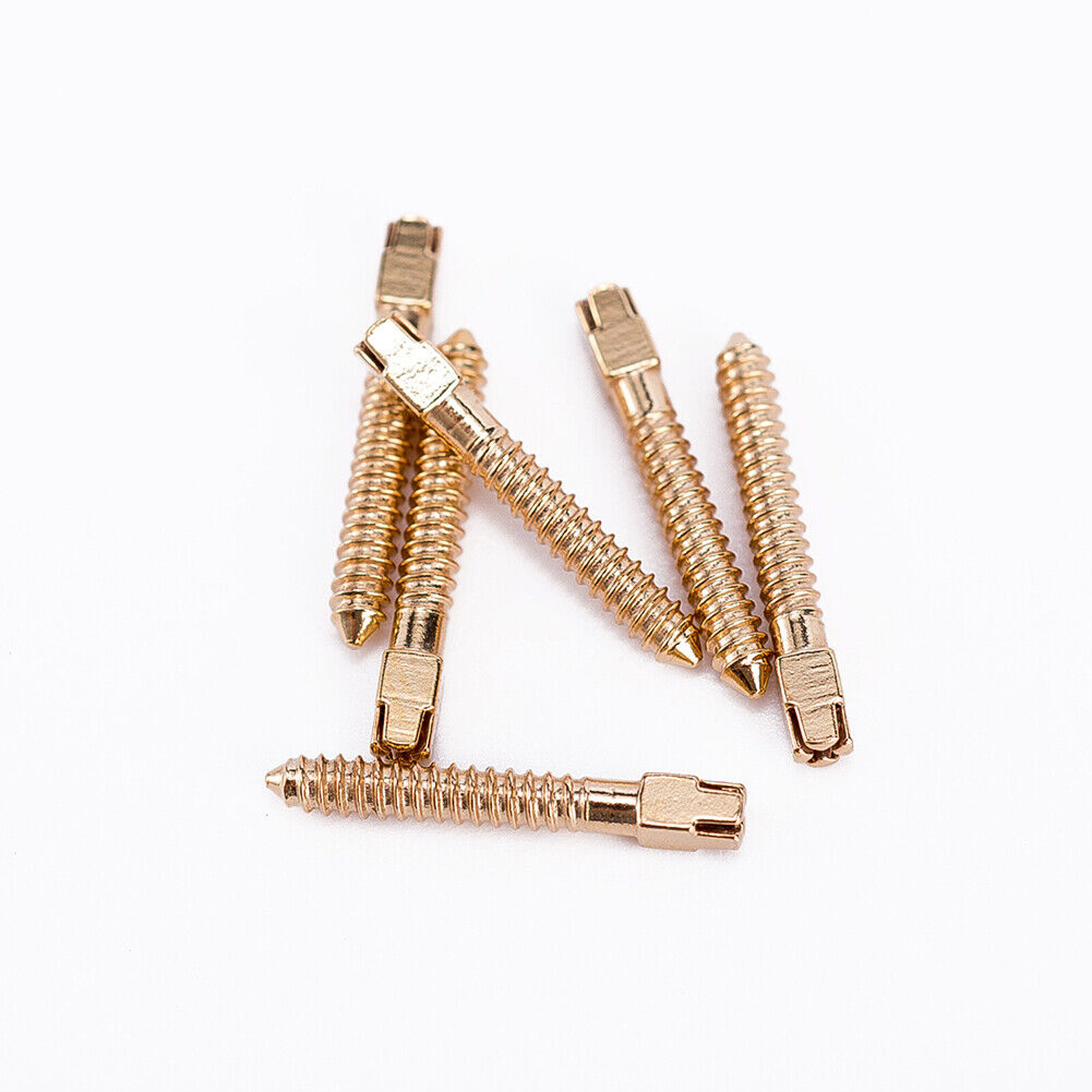 120pcs/kit Dental Screw Post Completed Kit Silver/Gold Plated Endo Conical Pins