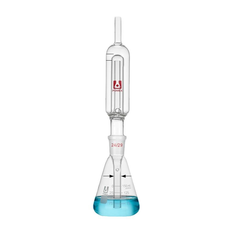 150-1000ml Fermentation Bolt Structure Sets Chemistry Lab Glass Kit