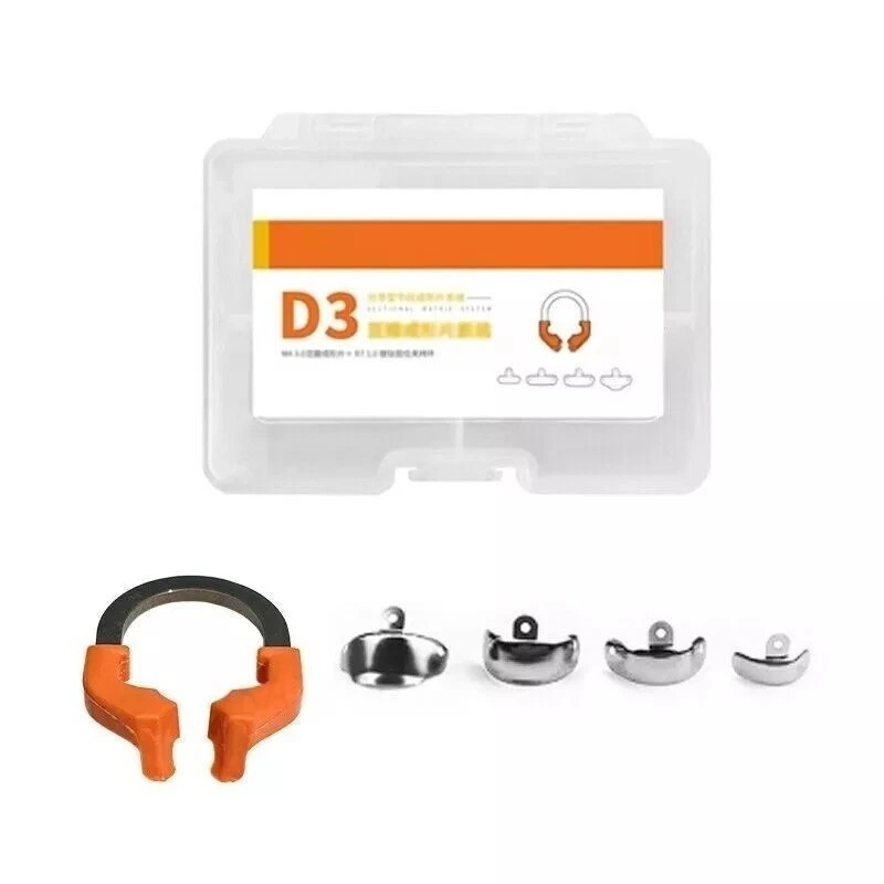 Dental Sectional Matrix Bands Ring Matrice Clamp Fit Garrison Palodent V3 System